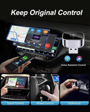 Adaptador CarPlay & Android Auto Sem Fio (Preto)