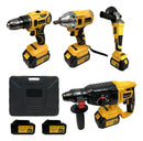 Kit Multi Ferramentas 4 Em 1 48v Sem Fio Com 2 Baterias