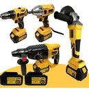 Kit Multi Ferramentas 4 Em 1 48v Sem Fio Com 2 Baterias