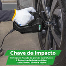 Macaco Elétrico Impacto Hidráulico Kit 6 em 1 - 12v 5t