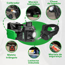 Macaco Elétrico Impacto Hidráulico Kit 6 em 1 - 12v 5t